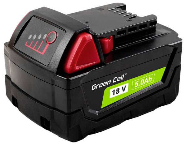 Green Cell GC-PTML18V5 M18 B5 4932430483 Werkzeug-Akku  18 V 5.0 Ah Li-Ion