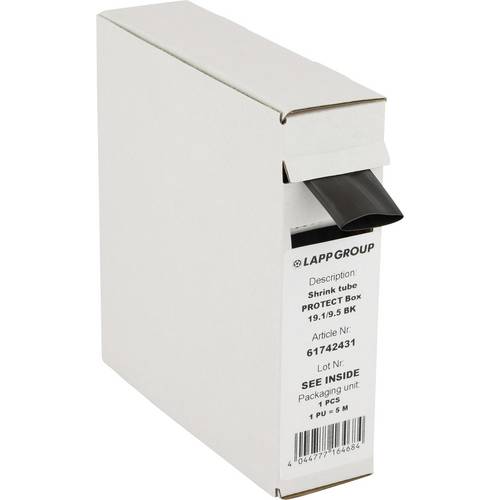 Thumbnail - LAPP 61742433 Schrumpfschlauch Schwarz 25.4 mm 12.7 mm Schrumpfrate:2:1 3 m
