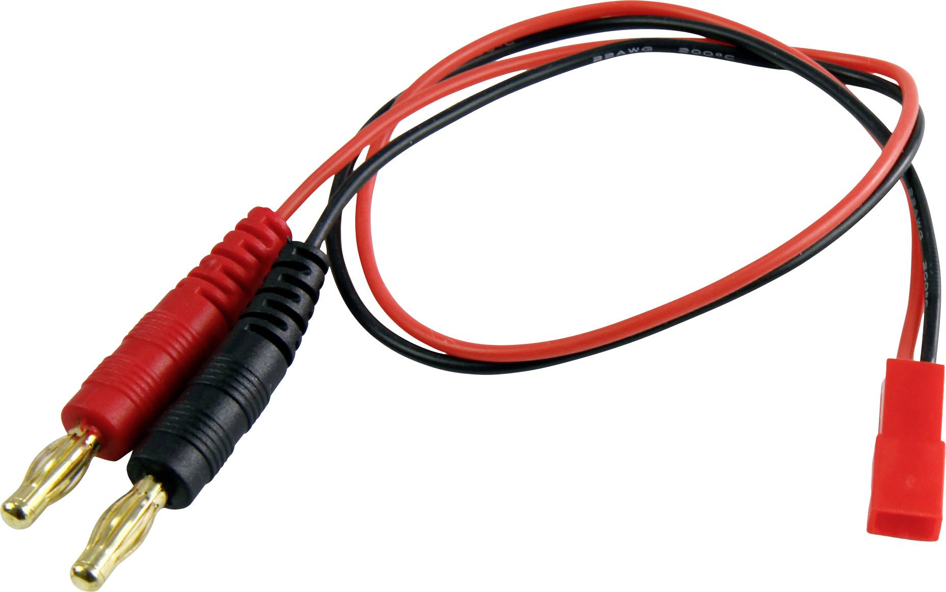 Amewi Ladekabel [1x Bananenstecker 4 mm - 1x JST-Stecker] 30 cm 28235