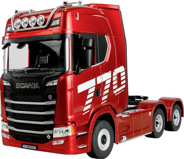 Amewi 22717 Scania 770 S Zugmaschine 1:18 Elektro RC Modell-LKW RtR mit Geräuschefunktion, mit Lichteffekt