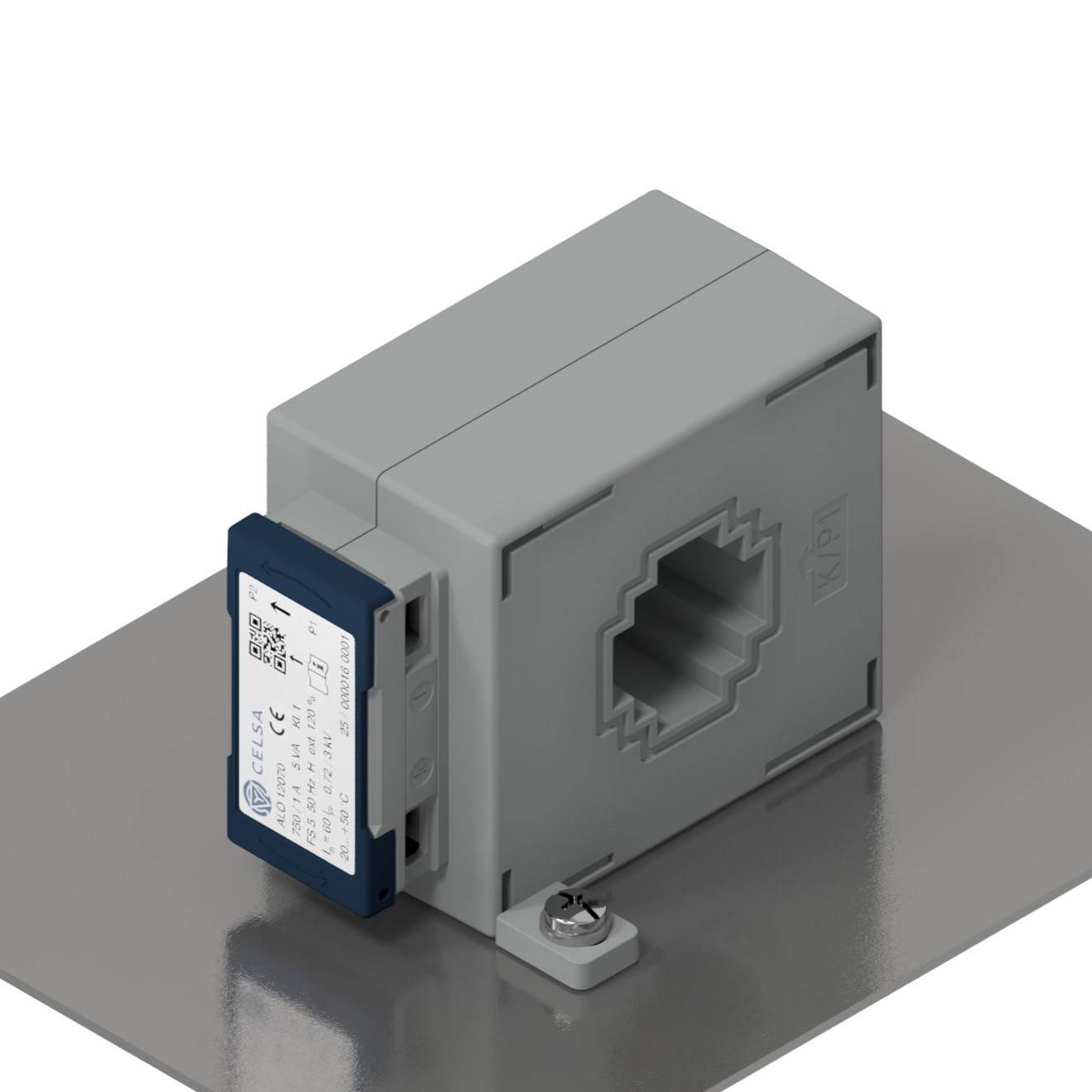Celsa ALO-E 50T3012 75/1A 1.5VA Kl. 0.5s 70142-1015-0150 Stromwandler, geeicht Primärstrom 75 A Sekundärstrom 1 A 1 St.-2