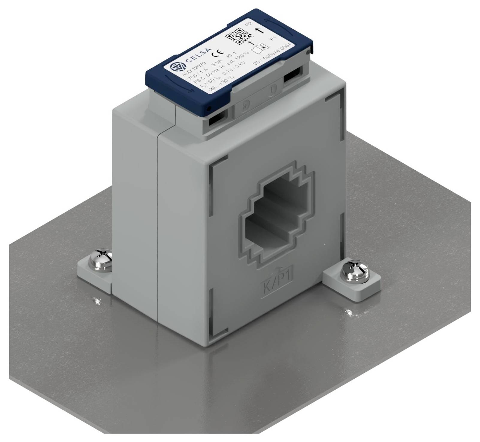 Celsa ALO-E 50T3012 75/1A 1.5VA Kl. 0.5s 70142-1015-0150 Stromwandler, geeicht Primärstrom 75 A Sekundärstrom 1 A 1 St.-4