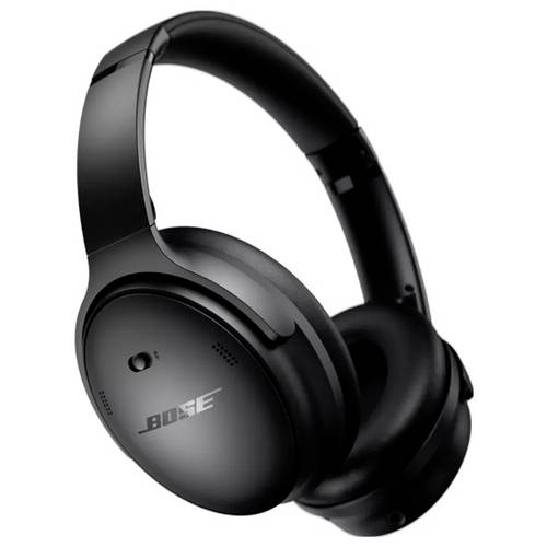 Bose QuietComfort SC Over Ear Kopfhörer Kabellos, kabelgebunden, Bluetooth® Stereo Schwarz Noise Cancelling, Mikrofon-Ra...