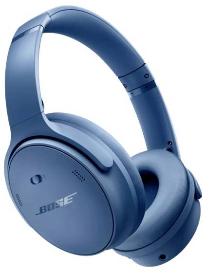 Bose QuietComfort Over Ear Kopfhörer Kabellos, kabelgebunden, Bluetooth® Stereo Blau Noise Cancelling, Mikrofon-Rauschun...