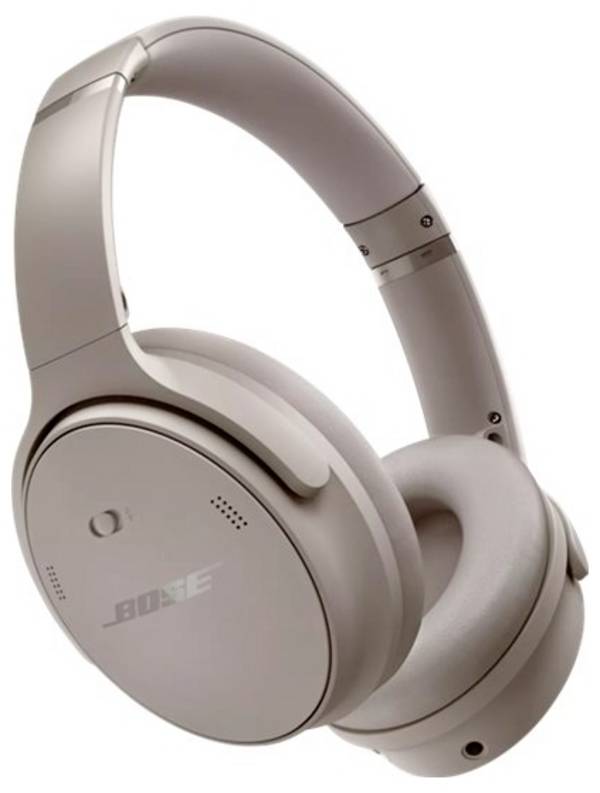 Bose QuietComfort Over Ear Kopfhörer Kabellos, kabelgebunden, Bluetooth® Stereo Sand, Stone Noise Cancelling, Mikrofon-Rauschunterdrückung Faltbar, Lautstärkeregelung