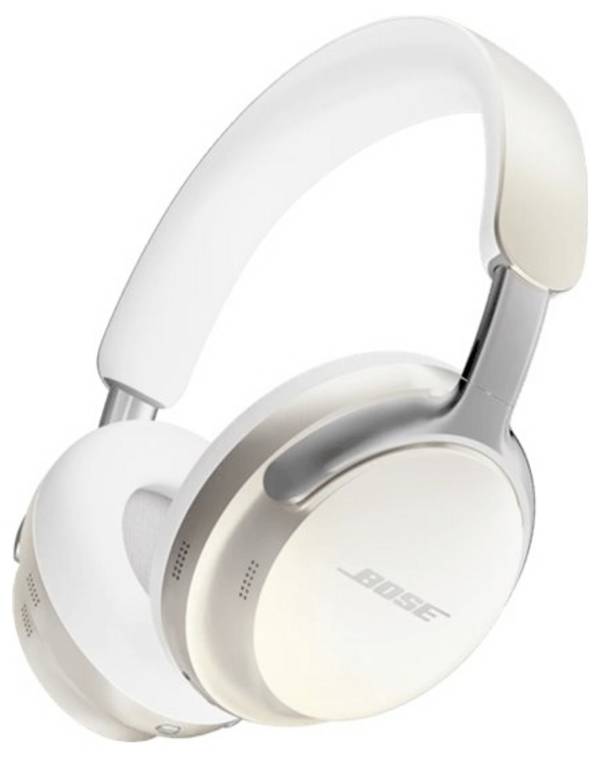 Bose QuietComfort Ultra Over Ear Kopfhörer Kabellos, kabelgebunden, Bluetooth® Stereo Beige, Weiß Noise Cancelling, Mikrofon-Rauschunterdrückung