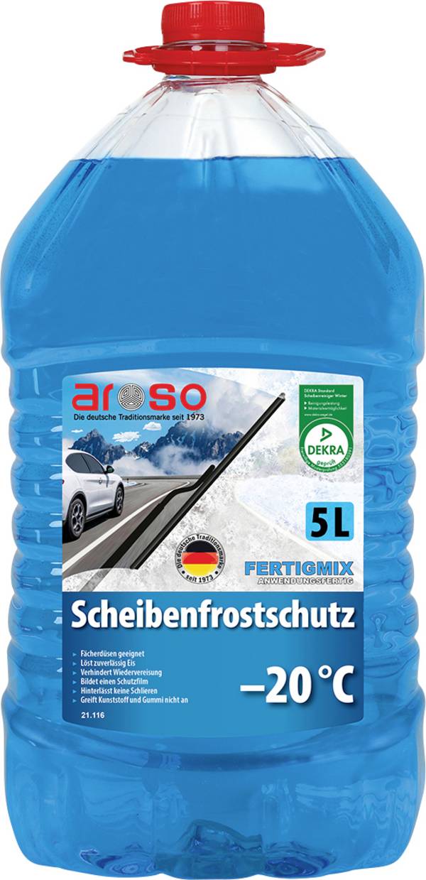 aroso AROSO Scheibenfrostschutz Fertigmix -20°C. 5 Liter 21116  5 l