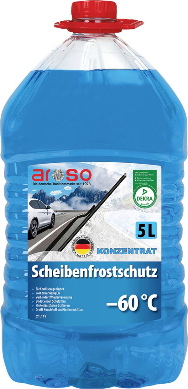 aroso AROSO Scheibenfrostschutz Konzentrat -60°C, 5 Liter 21119  5 l