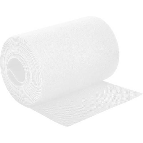 Quadrios 25CA521 Klettband zum Bündeln Haft- und Flauschteil Weiß Meterware