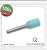Quadrios 25C535 Aderendhülse 0.34 mm² Teilisoliert Türkis 100 St. Package