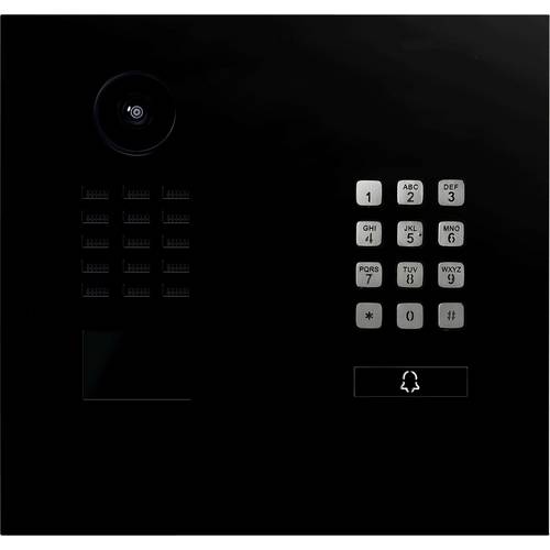 DoorBird D2101KH Türsprechanlage LAN Außeneinheit Graphitschwarz (seidenmatt)