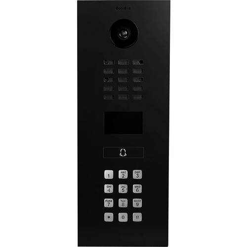 DoorBird D2101KV Türsprechanlage LAN Außeneinheit Graphitschwarz (seidenmatt)