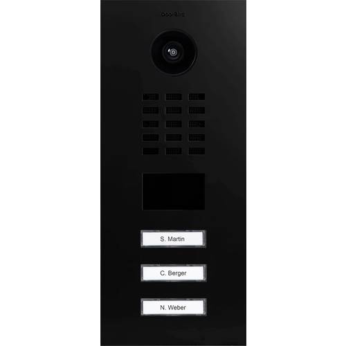 DoorBird D2103V Türsprechanlage LAN Außeneinheit Graphitschwarz (seidenmatt)