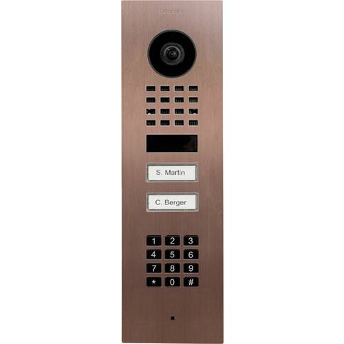 DoorBird D1102KV UP Türsprechanlage Bluetooth®, WLAN, LAN Außeneinheit Bronze-Optik