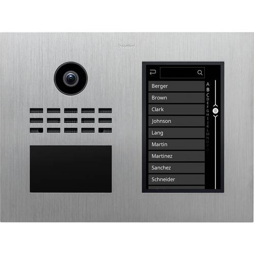 DoorBird D31TDH Türsprechanlage Bluetooth®, LAN Außeneinheit Edelstahl V2A (gebürstet)