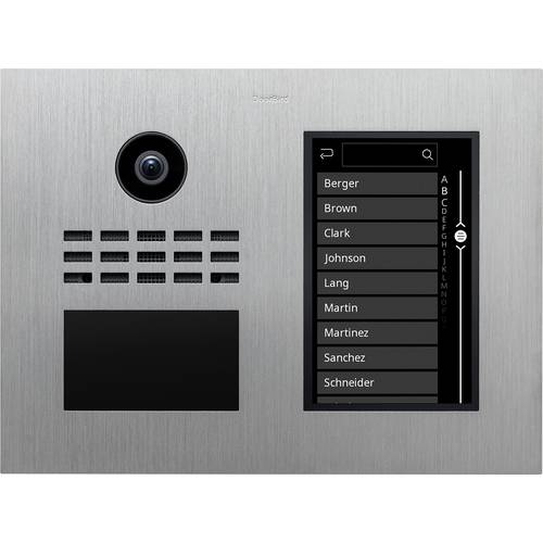 DoorBird D31TDH Türsprechanlage Bluetooth®, LAN Außeneinheit Edelstahl V4A (gebürstet)