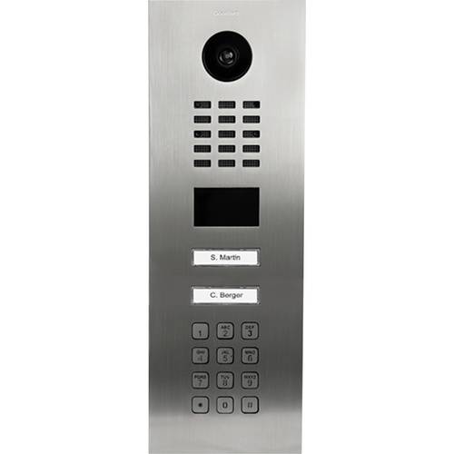 DoorBird D2102KV Türsprechanlage LAN Außeneinheit Edelstahl V2A (gebürstet)