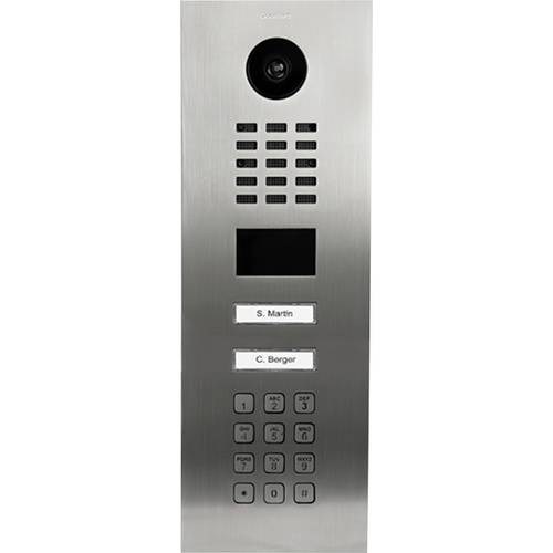 DoorBird D2102KV Türsprechanlage LAN Außeneinheit Edelstahl V4A (gebürstet)