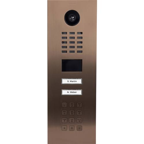 Thumbnail - DoorBird D2102KV Türsprechanlage LAN Außeneinheit Bronze-Optik