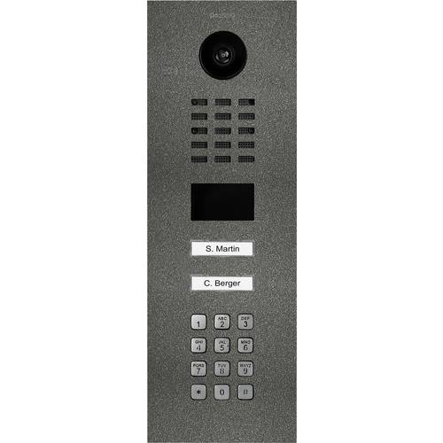 DoorBird D2102KV Türsprechanlage LAN Außeneinheit Eisenglimmer (seidenmatt)