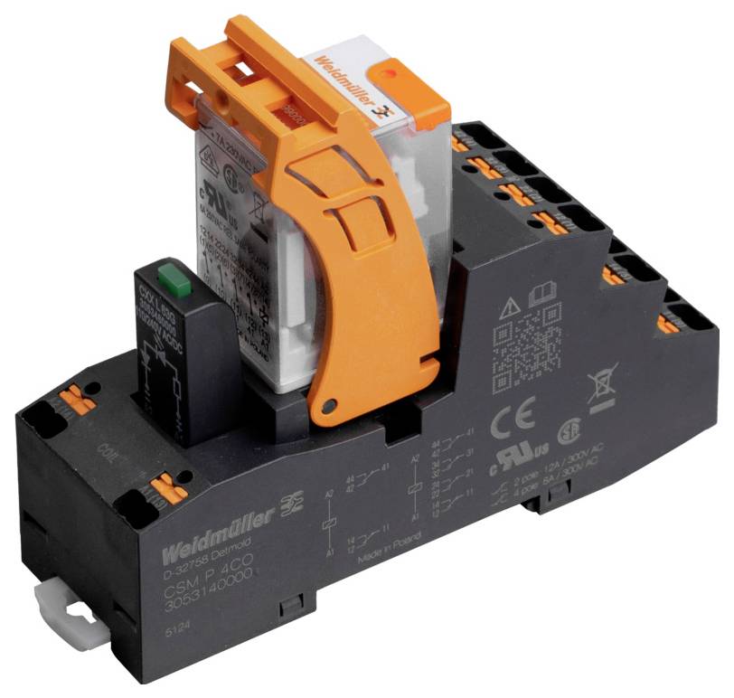 Weidmüller CRMKIT P 230VAC 4CO L Koppelrelais 230 V/AC 7 A 4 Wechsler 5 St.