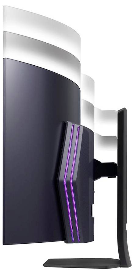 LG Electronics UltraGear 45GS95QX-B Gaming Monitor EEK F (A - G) 114.3 cm (45 Zoll) 3440 x 1440 Pixel 21:9 0.03 ms OLED-7