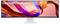 LG UltraWide Monitor mit einem bunten abstrakten Bandmuster auf dem Display, das die umfassende Breite des Bildschirms und seine lebendigen Farben veranschaulicht.