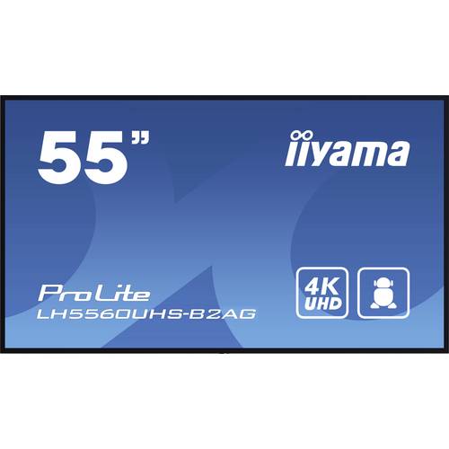 Iiyama ProLite Digital Signage Display EEK: E (A - G) 139 cm 55 Zoll 3840 x 2160 Pixel 24/7