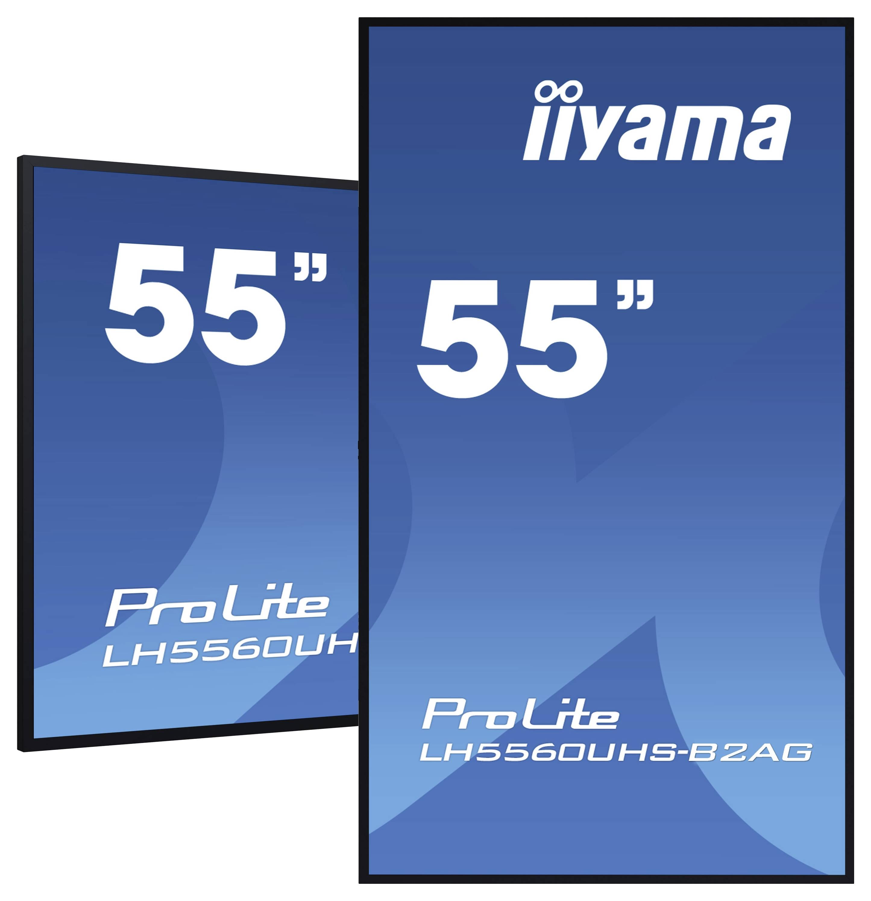 Iiyama ProLite Digital Signage Display EEK: E (A - G) 139 cm 55 Zoll 3840 x 2160 Pixel 24/7-1