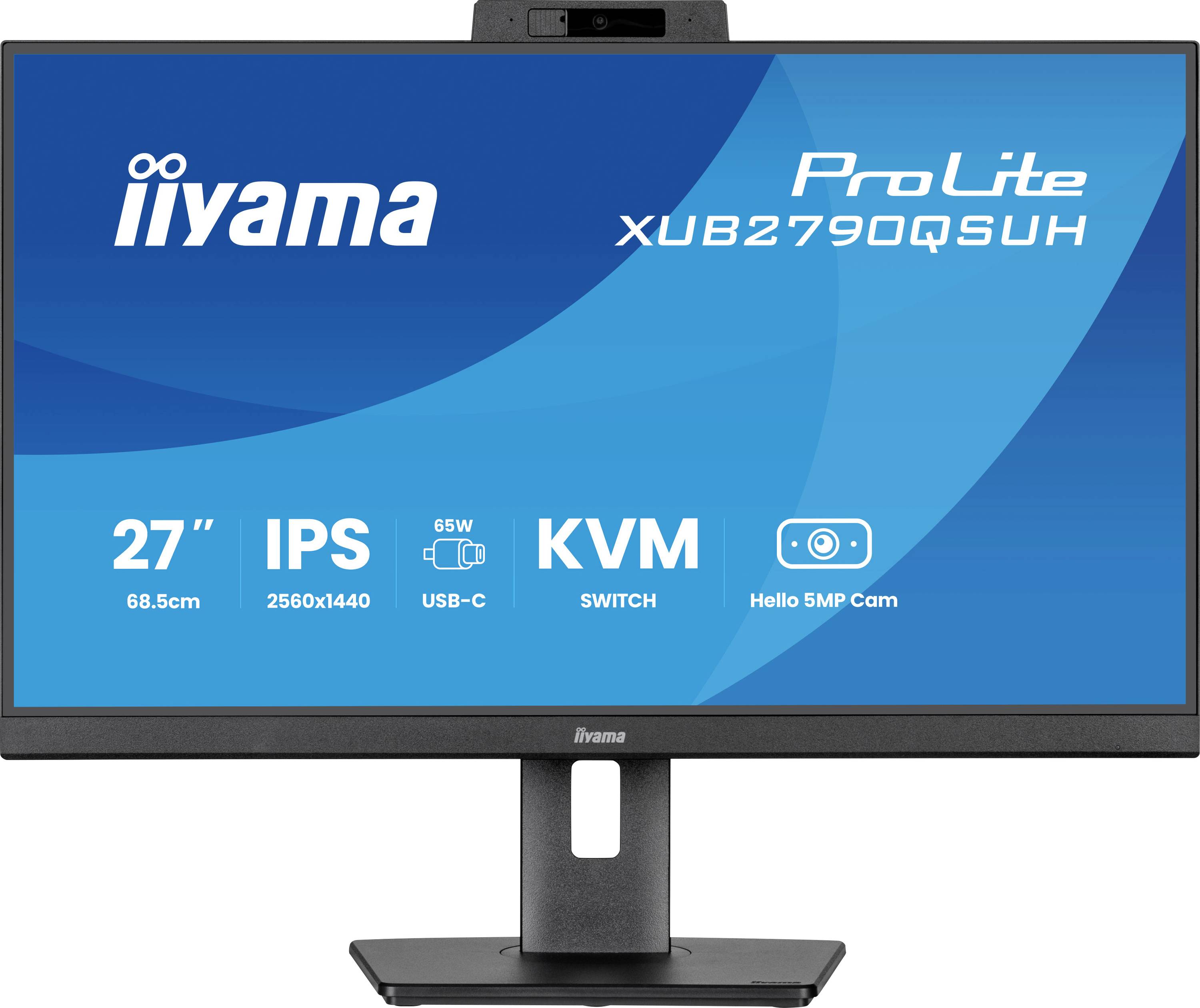 Iiyama ProLite XUB2790QSUH-B2 LED-Monitor EEK E (A - G) 68.6 cm (27 Zoll) 16:9 0.4 ms IPS LED-0