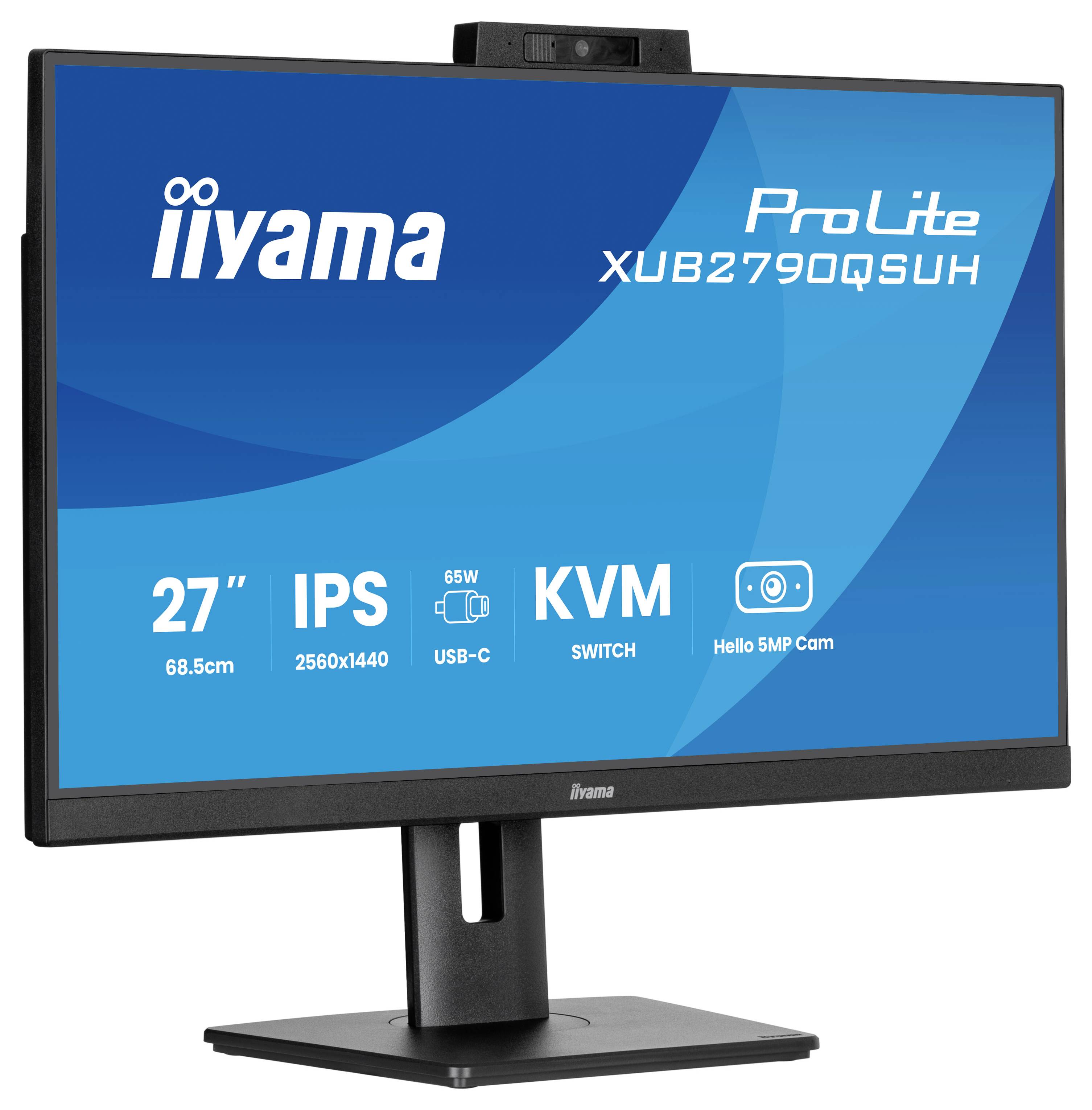 Iiyama ProLite XUB2790QSUH-B2 LED-Monitor EEK E (A - G) 68.6 cm (27 Zoll) 16:9 0.4 ms IPS LED-2