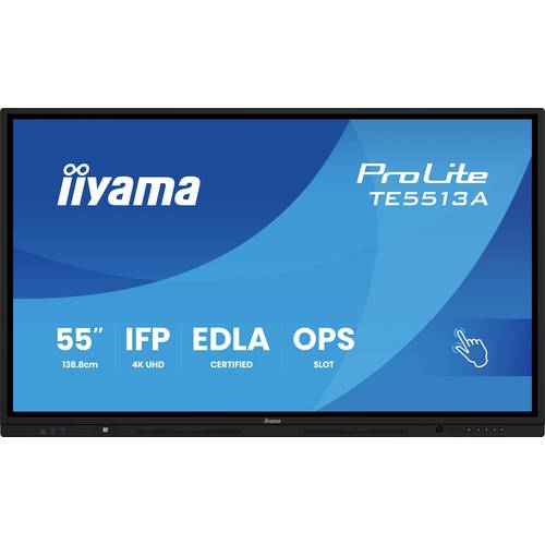 Thumbnail - Iiyama ProLite Digital Signage Display EEK: G (A - G) 138.8 cm 54.6 Zoll 3840 x 2160 Pixel