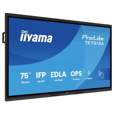 Iiyama ProLite Digital Signage Display EEK: G (A - G) 189.3 cm 75 Zoll 3840 x 2160 Pixel-1