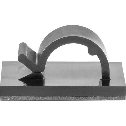 HellermannTyton MAGRB8-PA66/NDFEBR5-BK (15) Kabelclip 151-04464 Bündel-Ø-Bereich 8 mm (max) Schwarz 15 St.