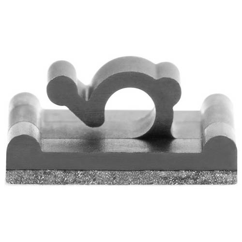 HellermannTyton MAGRA3-PA66/NDFEBR5-BK (50) Kabelclip 151-04466 Bündel-Ø-Bereich 3 mm (max) Schwarz 50 St.