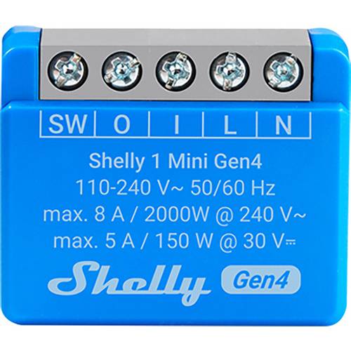 Shelly 1 Mini Gen4 Funk-Schalter