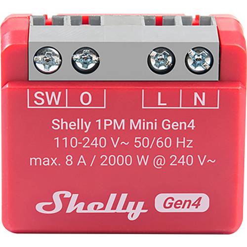Shelly 1PM Mini Gen4 Funk-Schalter