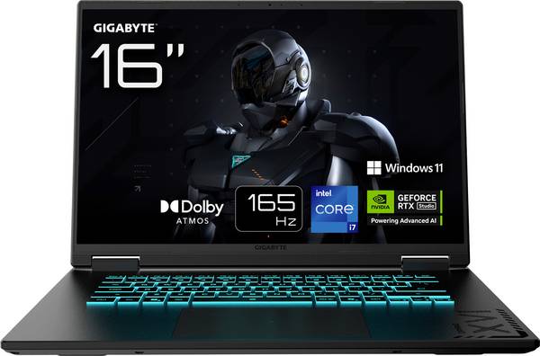 Gigabyte Gaming Notebook A16 CTHI3DE894SH (P) 40.6 cm (16 Zoll) WUXGA Intel® Core™ i7 i7-13620H 16 GB RAM 1000 GB Flash 1 TB SSD Deutsch, QWERTZ Nvidia NVIDIA® GeForce RTX 5050 8 GB GDDR7 Mehrfarbig GIGABYTE GAMING A16 CTHI3DE894