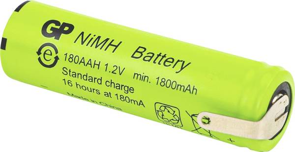 GP GP Ni-MH Industrial 1800 AAH 1A1P-C1 Mignon (AA)-Akku   NiMH 1.2 V 1800 mAh 1 St.