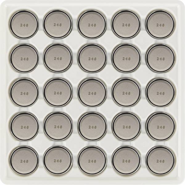 GP CR2025 Bulk Knopfzellen-Set    3 V 160 mAh 25 St.