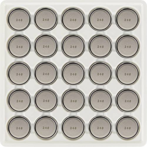 GP CR2025 Bulk Knopfzellen-Set 3 V 160 mAh 25 St.