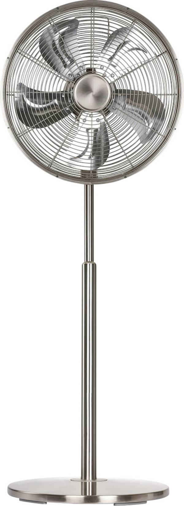 CasaFan Airos Eco Classic SV Standventilator 18 W (Ø x H) 46 cm x 1200 mm Chrom (gebürstet) Timer
