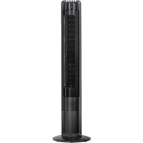 CasaFan Airos Eco Tower SW Turmventilator 30 W (Ø x H) 18 cm x 1090 mm Schwarz mit Fernbedienung