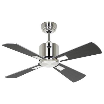 CasaFan ECO NEO III 92 BN-WN/SI WiFi Flügel Wenge/silber Deckenventilator 12 W (Ø x H) 92 cm x 360 mm Chrom (gebürstet) -2