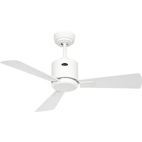 CasaFan ECO NEO III 92 WE-WE/LG WiFi Flügel Weiß/Lichtgrau Deckenventilator 12 W (Ø x H) 92 cm x 360 mm Weiß mit Fernbed...
