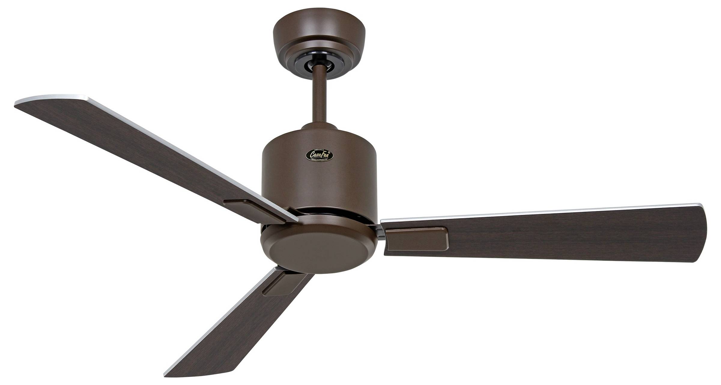 CasaFan ECO NEO III 103 BZ-WN/SI WiFi Deckenventilator 16 W (Ø x H) 103 cm x 360 mm Bronze mit Fernbedienung, Timer, Win-2