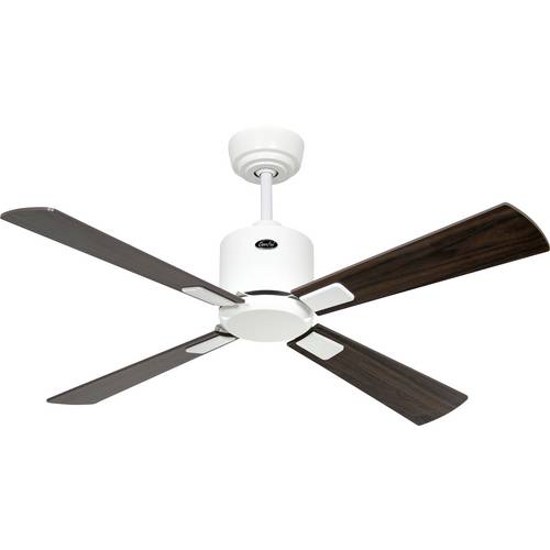 Thumbnail - CasaFan ECO NEO III 103 WE-NB/KI WiFi Flügel Nussbaum/Kirsche Deckenventilator 16 W (Ø x H) 103 cm x 360 mm Weiß mit Fer...