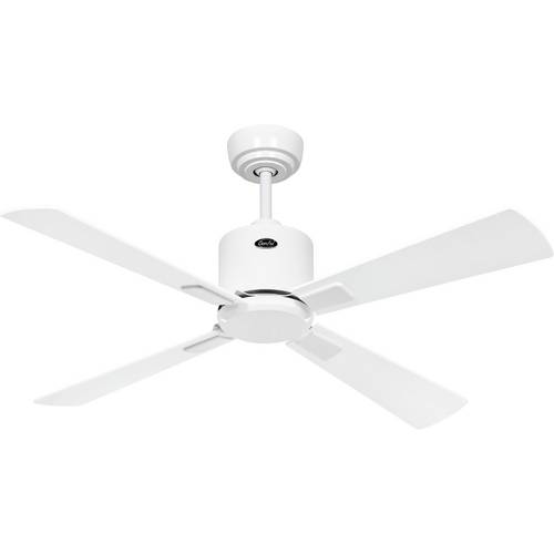 Thumbnail - CasaFan ECO NEO III 103 WE-WE/LG WiFi Flügel Weiß/Lichtgrau Deckenventilator 16 W (Ø x H) 103 cm x 360 mm Weiß mit Fernb...