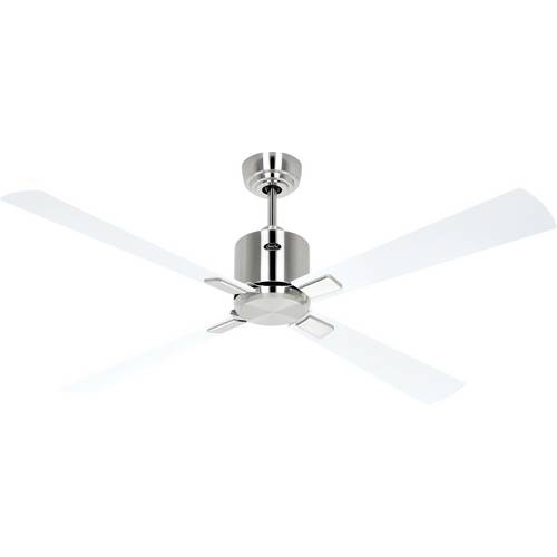 Thumbnail - CasaFan ECO NEO III 132 BN-WE/LG WiFi Flügel Weiß/Lichtgrau Deckenventilator 27 W (Ø x H) 132 cm x 360 mm Chrom (gebürst...