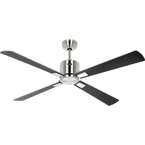 Thumbnail - CasaFan ECO NEO III 132 BN-WN/SI WiFi Flügel Wenge/silber Deckenventilator 27 W (Ø x H) 132 cm x 360 mm Chrom (gebürstet...